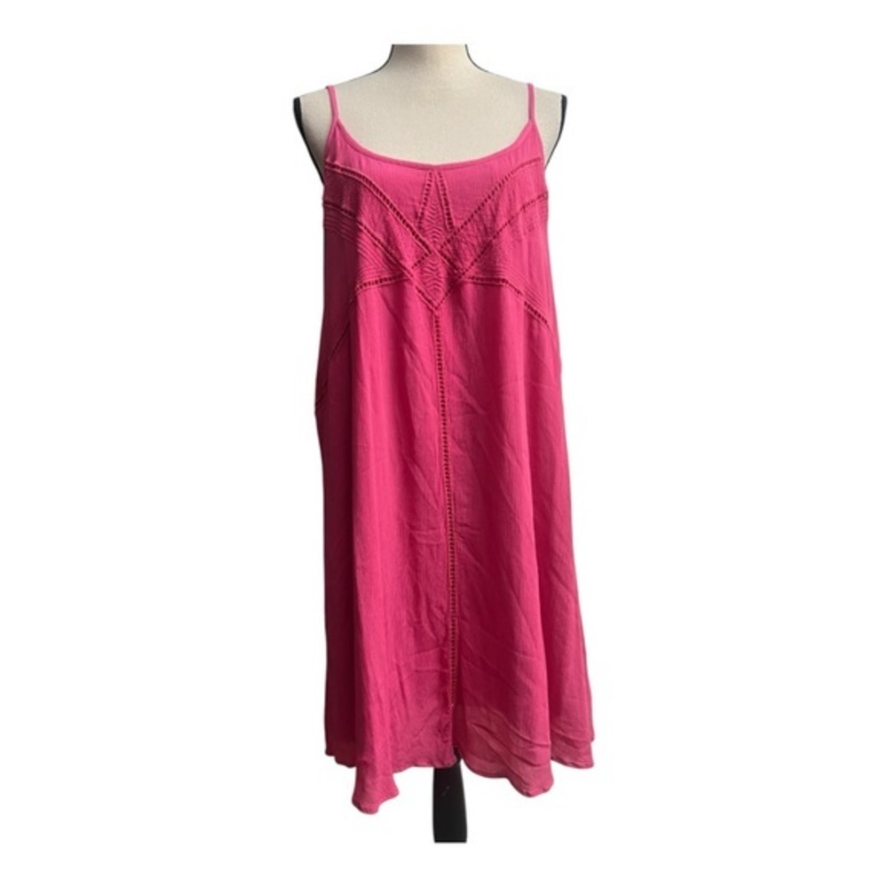 LOFT Pink Mini Dress Size L